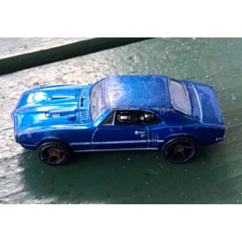 HOT WHEELS CAR Toy 67 PONTIAC FIREBIRD 400 FROM THE 2010 NEW MODELS SERIES BLUE